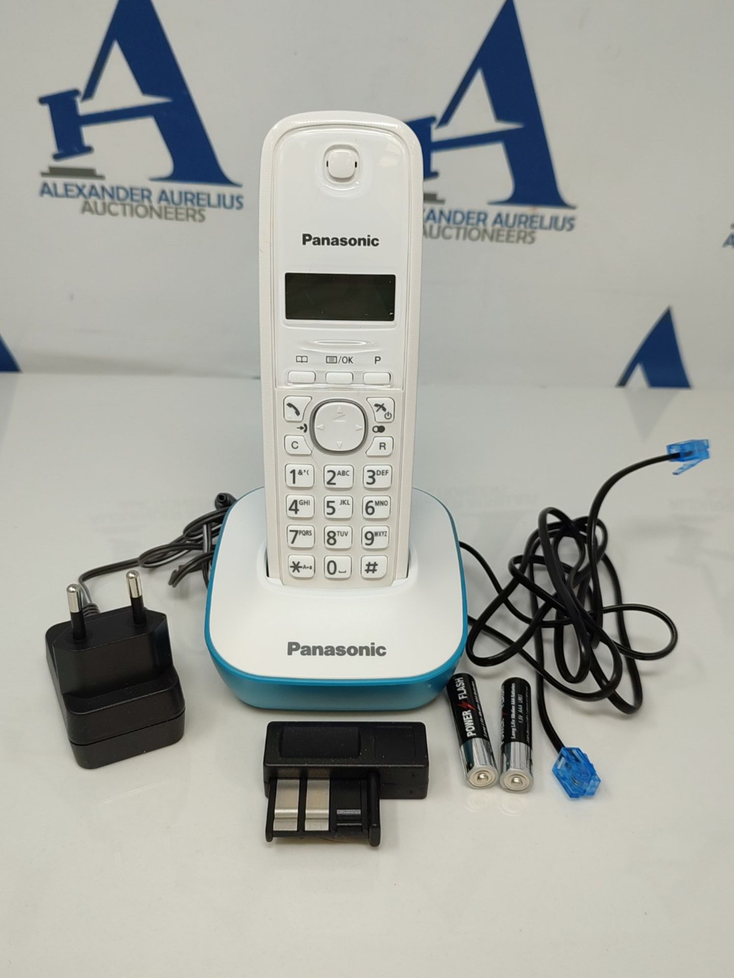 Panasonic KX-TG1611FRC Solo wireless DECT phone without answering machine blue [French - Image 3 of 3