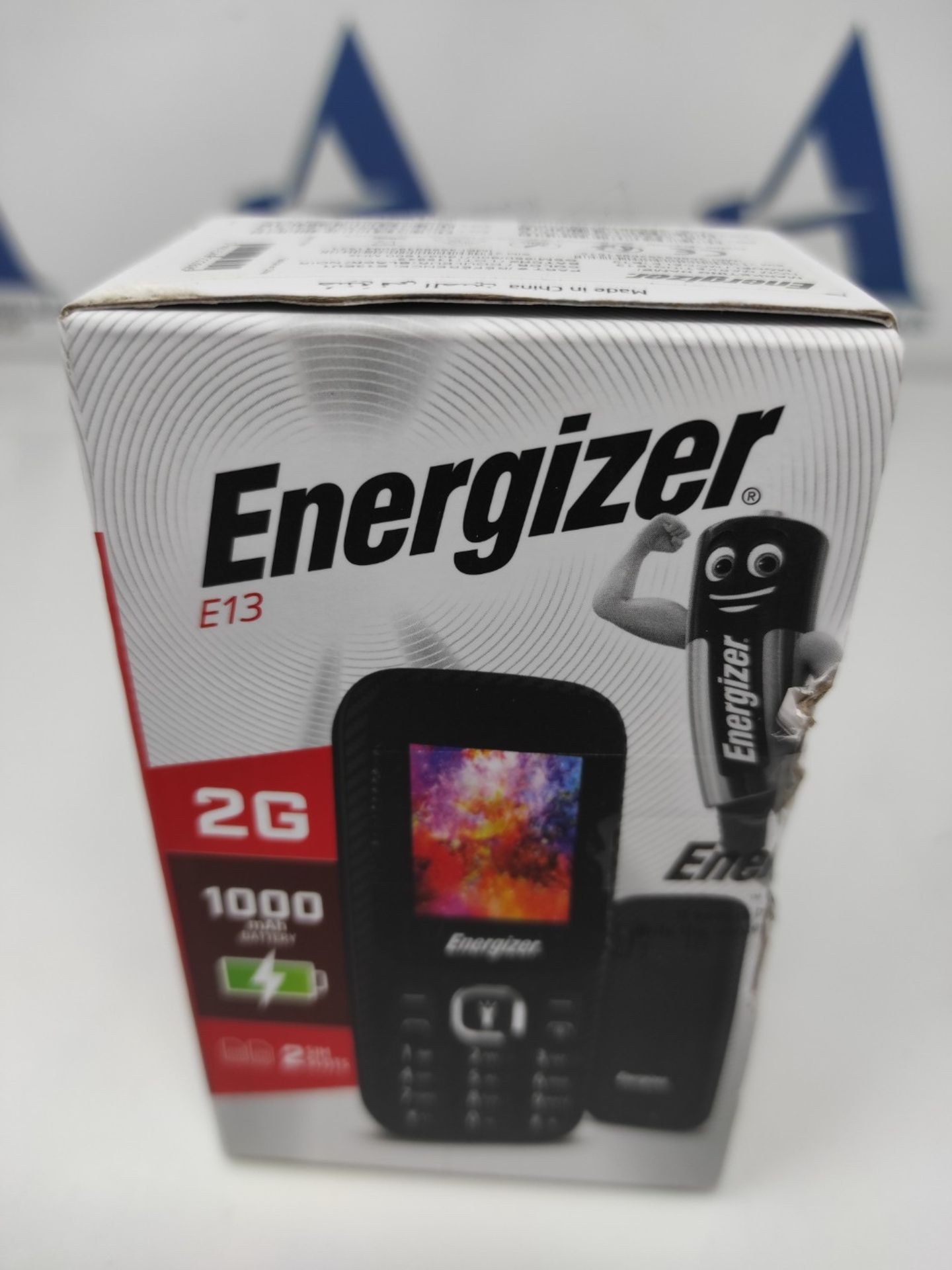 Energizer - Mobile E13-2G - Dual Sim Mobile Phone - Black - Mini SIM - Unlocked - Torc - Image 2 of 3