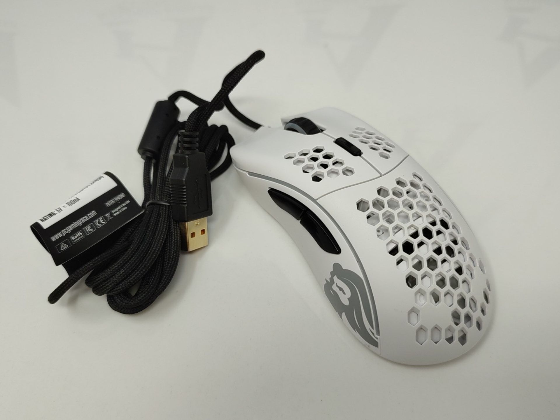 RRP £65.00 Glorious Gaming Model D wired gaming mouse - Superlight 68g, honeycomb design, RGB, er - Image 2 of 3