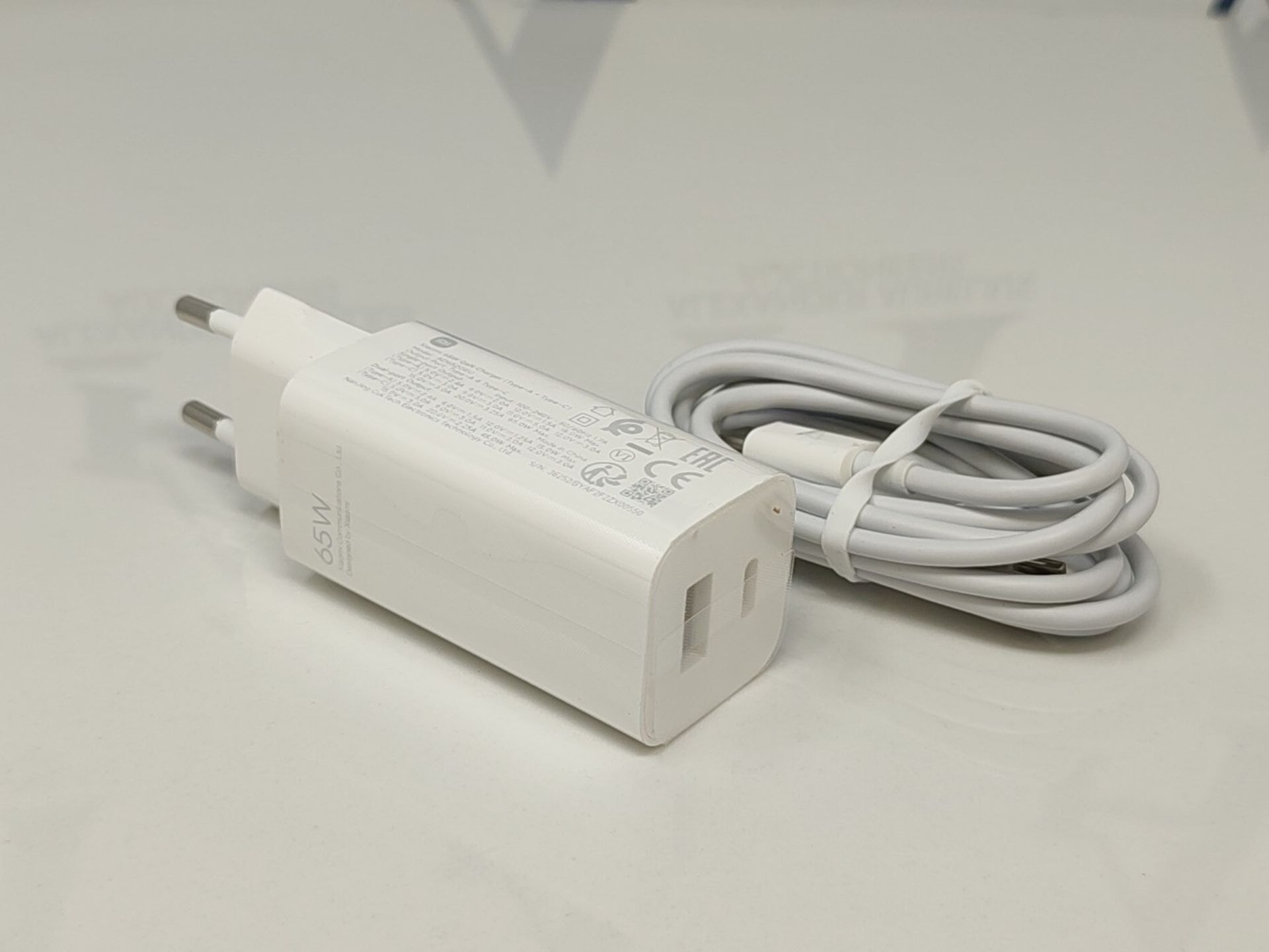Xiaomi 65W Fast Charger with GaN technology Supports Type-A + Type-C Inputs, Charger f - Image 3 of 3