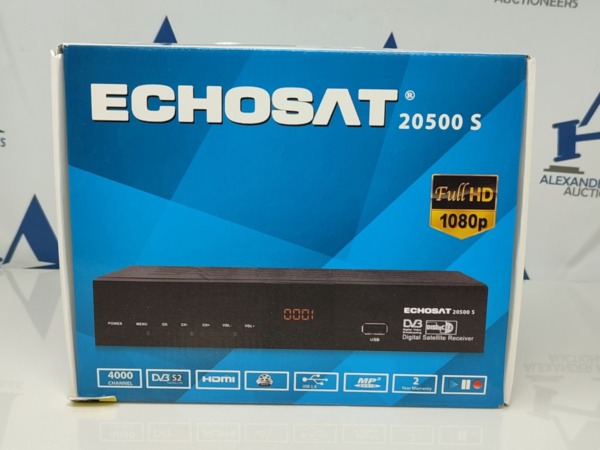 Hd-Line Echosat 20500 S Digital Satellite HD Receiver (HDTV, DVB-S/DVB-S2, HDMI, AV, 2