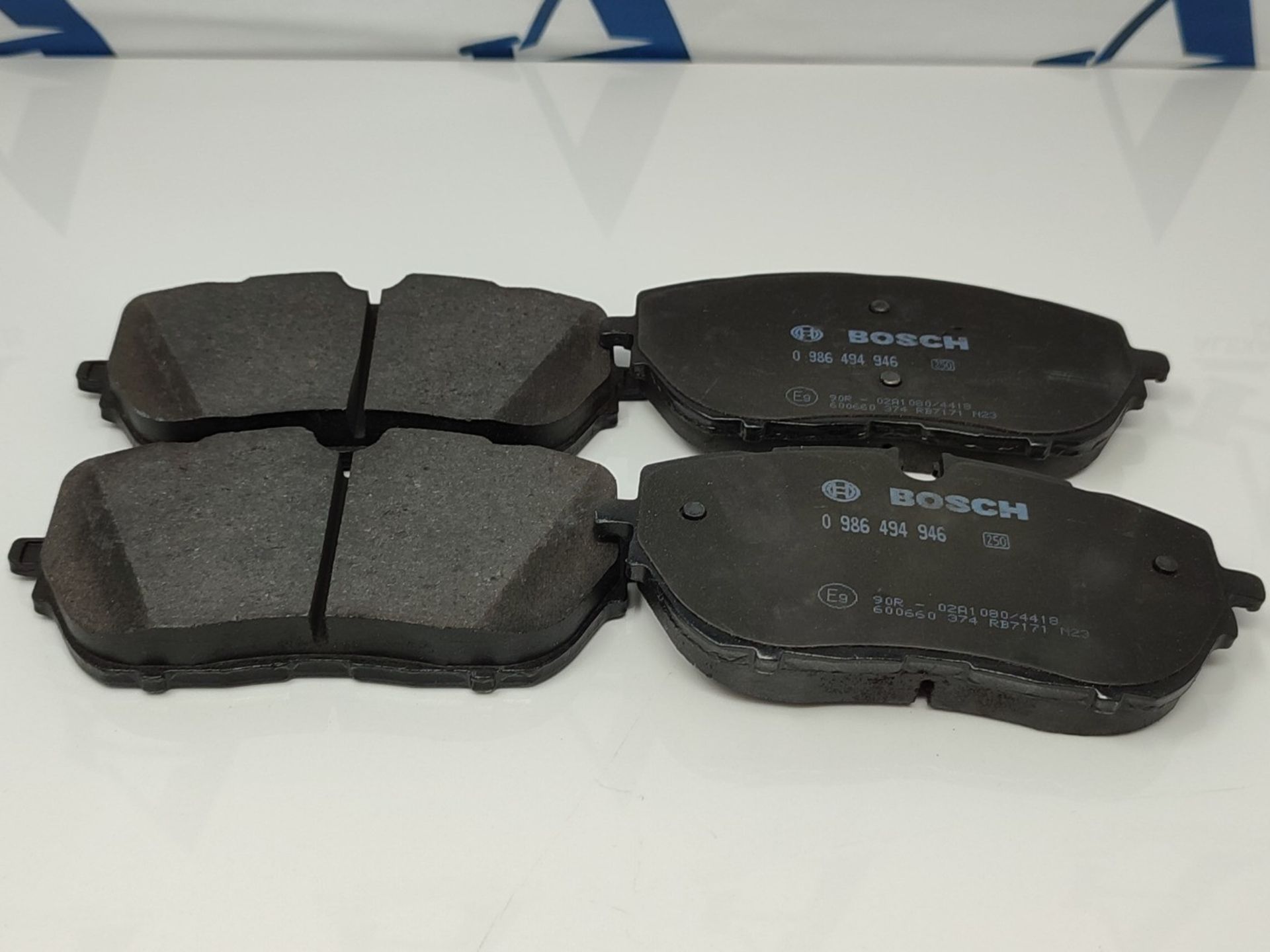 RRP £55.00 Bosch BP1797 Brake Pads - Front Axle - ECE-R90 Certified - 1 Set of 4 Pads - Image 3 of 3