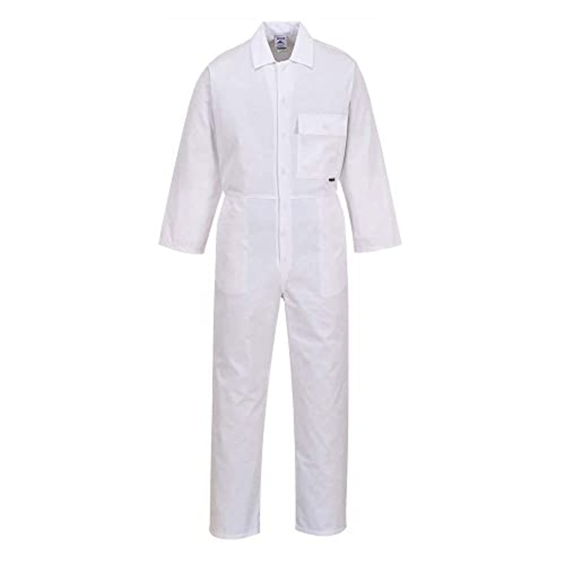 Portwest Standard Coverall, Size: M, Colour: White, 2802WHRM