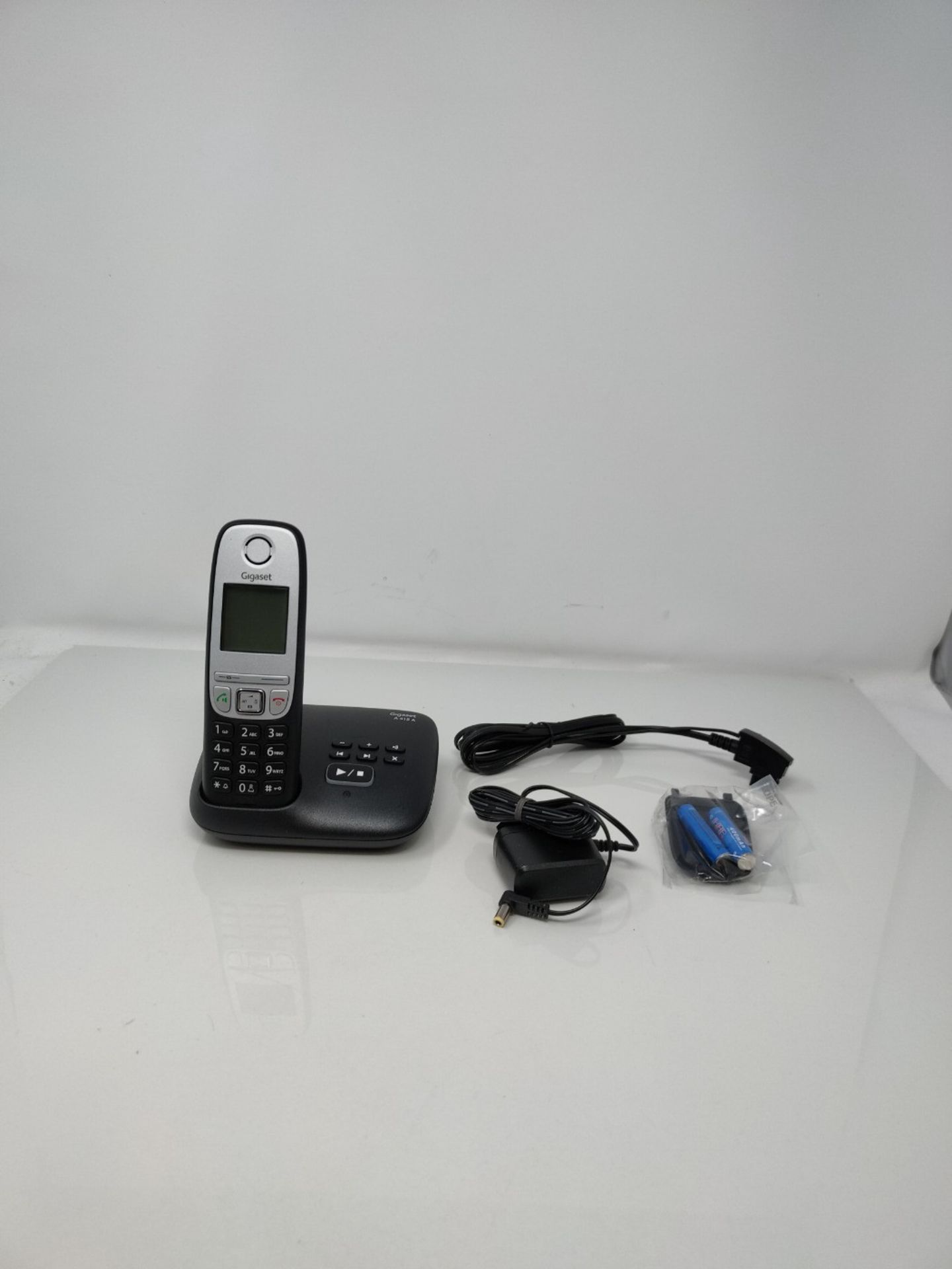 Gigaset A415A, cordless telephone DECT with answering machine, hands-free function, sp - Image 3 of 3