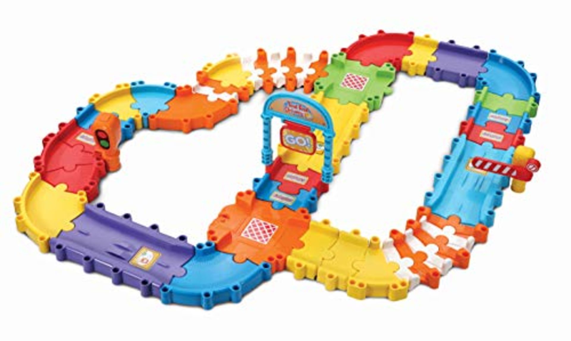 VTech Toot-Toot Drivers Track Set, First Kid's Car Set, Cars for Boys and Girls, Suita