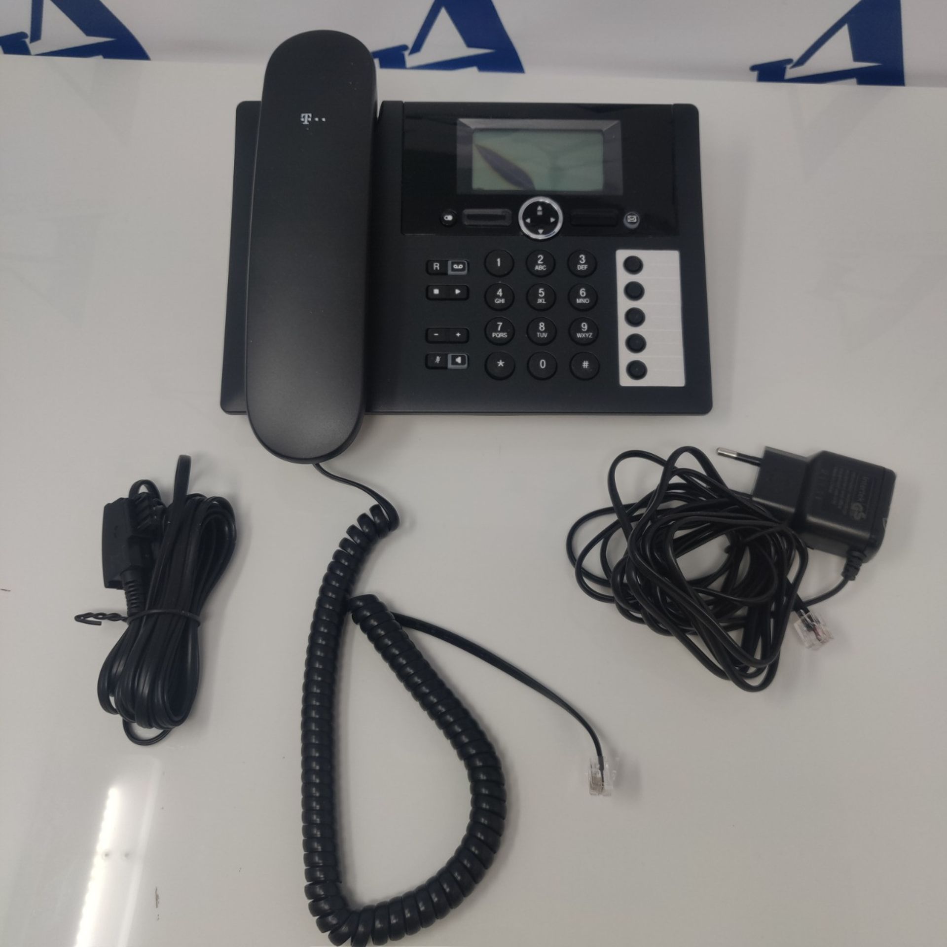 RRP £53.00 [CRACKED] Deutsche Telekom Concept PA415 telephone black - Image 3 of 3