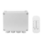 RRP £50.00 Smartwares - Plug & Connect - Outdoor 3 Channel Switch Set - Waterproof IP55 - Junctio