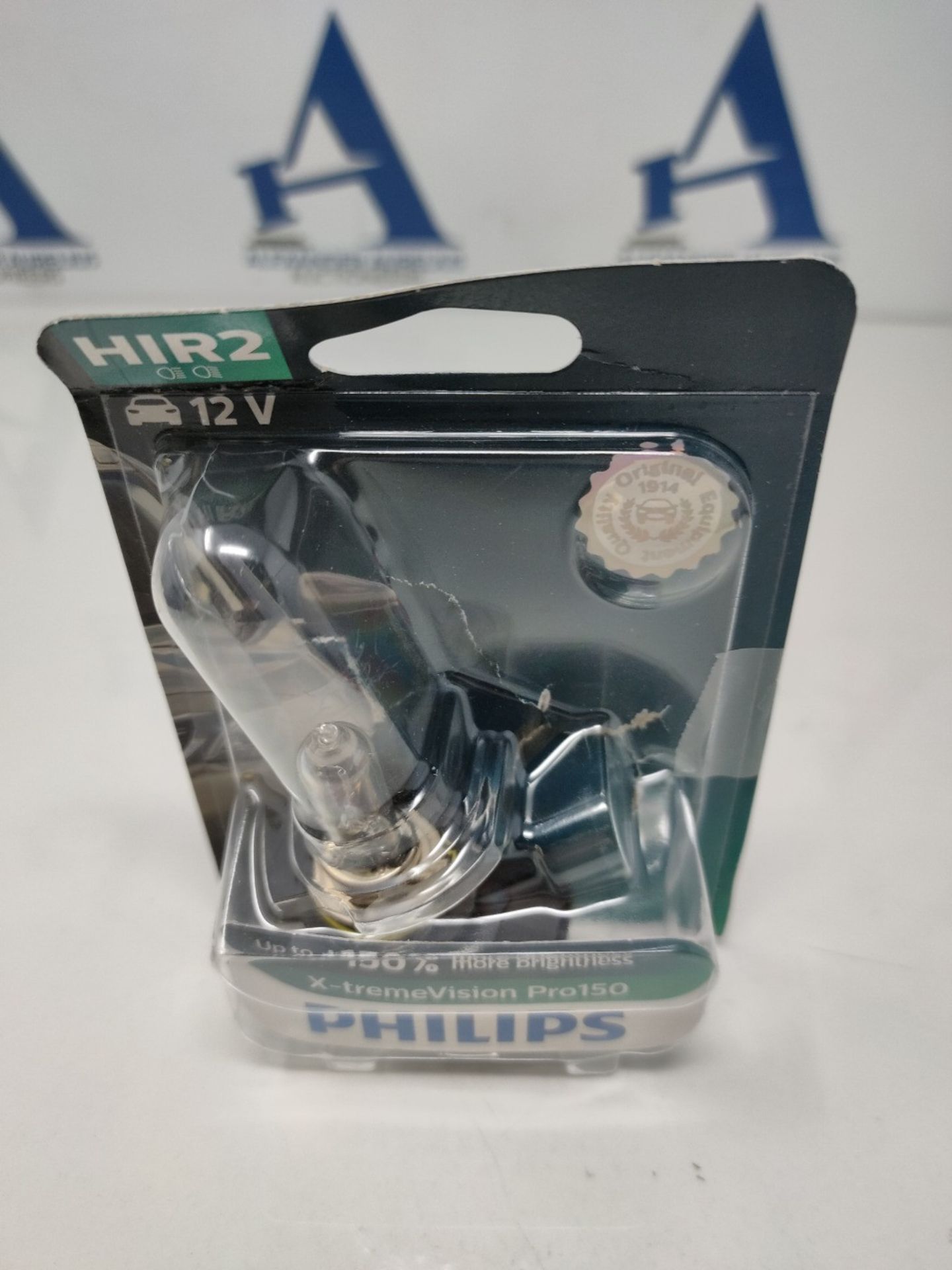 Philips X-tremeVision Pro150 HIR2 car headlight bulb +150%, single blister - Bild 3 aus 3