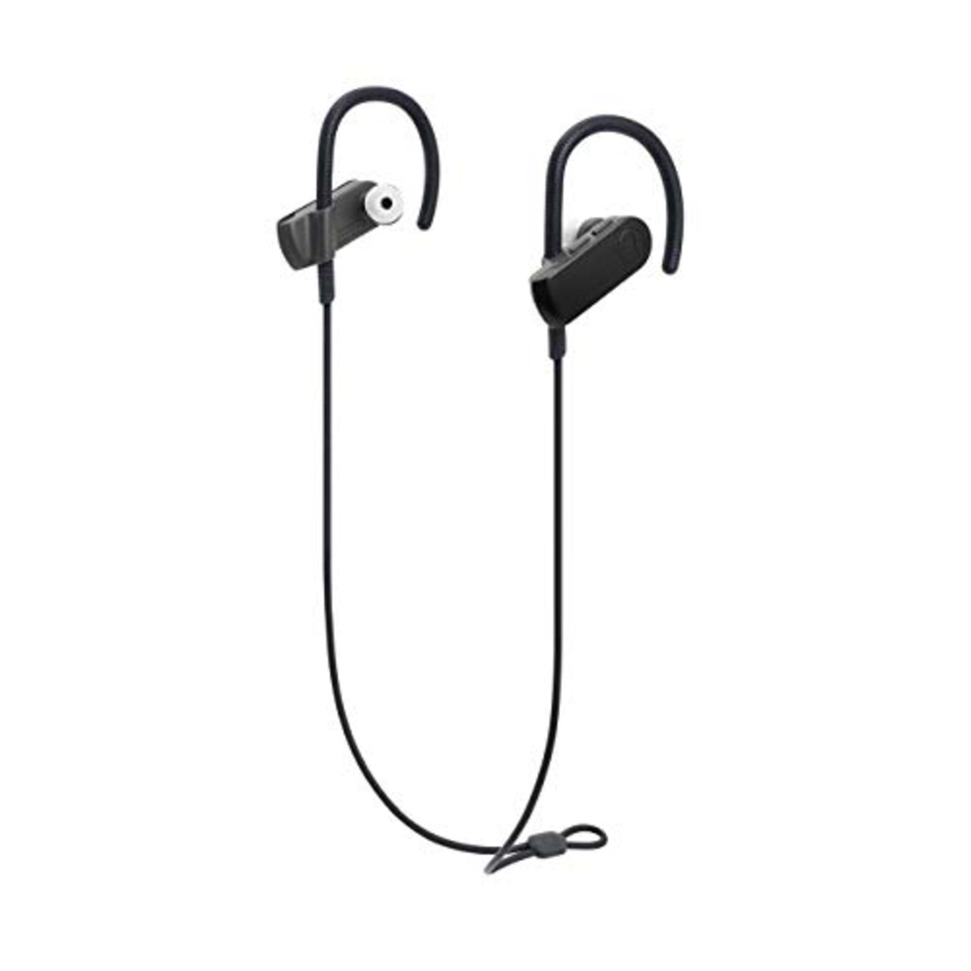 Audio-Technica ATH-SPORT50BTBK Wireless Bluetooth connection Earbuds Headphones Black