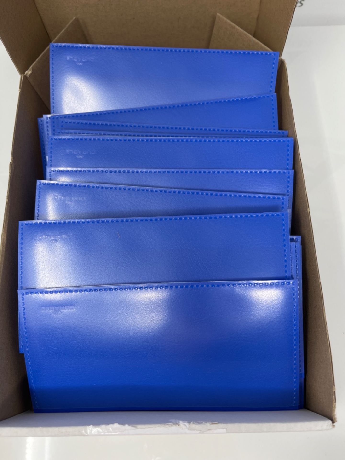 RRP £69.00 Durable 176207 150 x 67 mm Adhesive Document Pouch - Dark Blue (Pack of 50) - Image 2 of 3