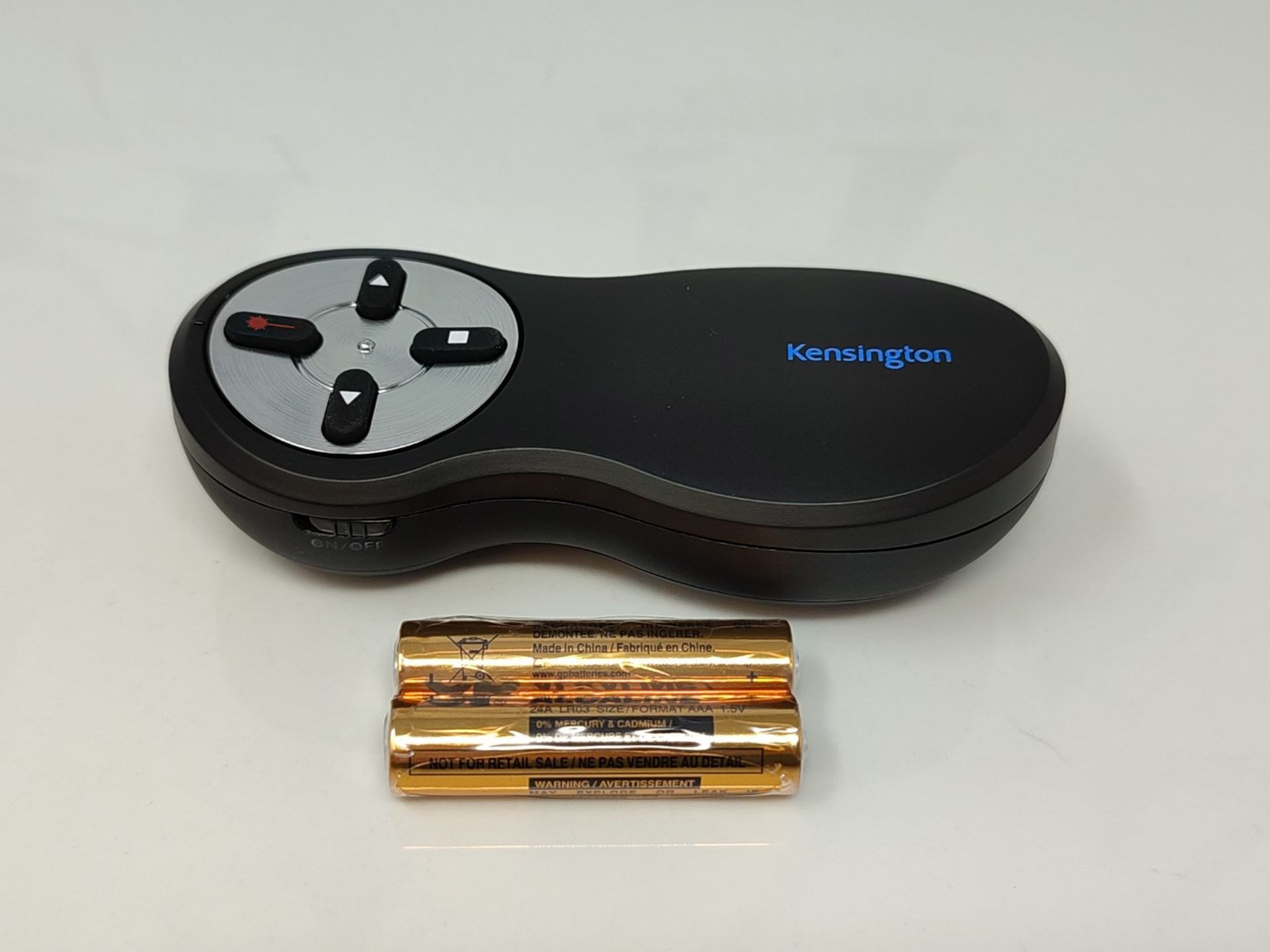 Kensington Wireless USB Powerpoint Presentation Clicker with Red Laser Pointer, Compat - Image 3 of 3