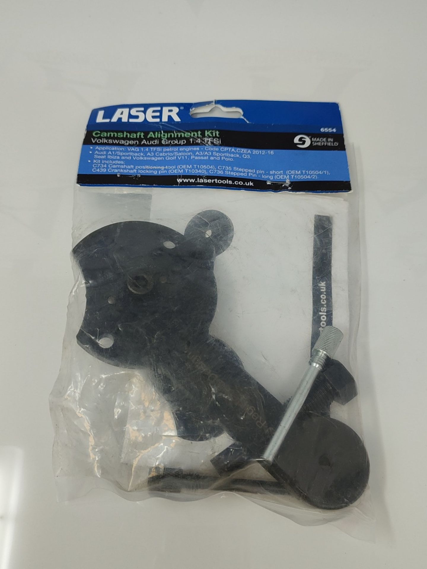 RRP £66.00 Laser 6554 Camshaft Alignment Kit - for VAG 1.4 TFSI - Image 3 of 3