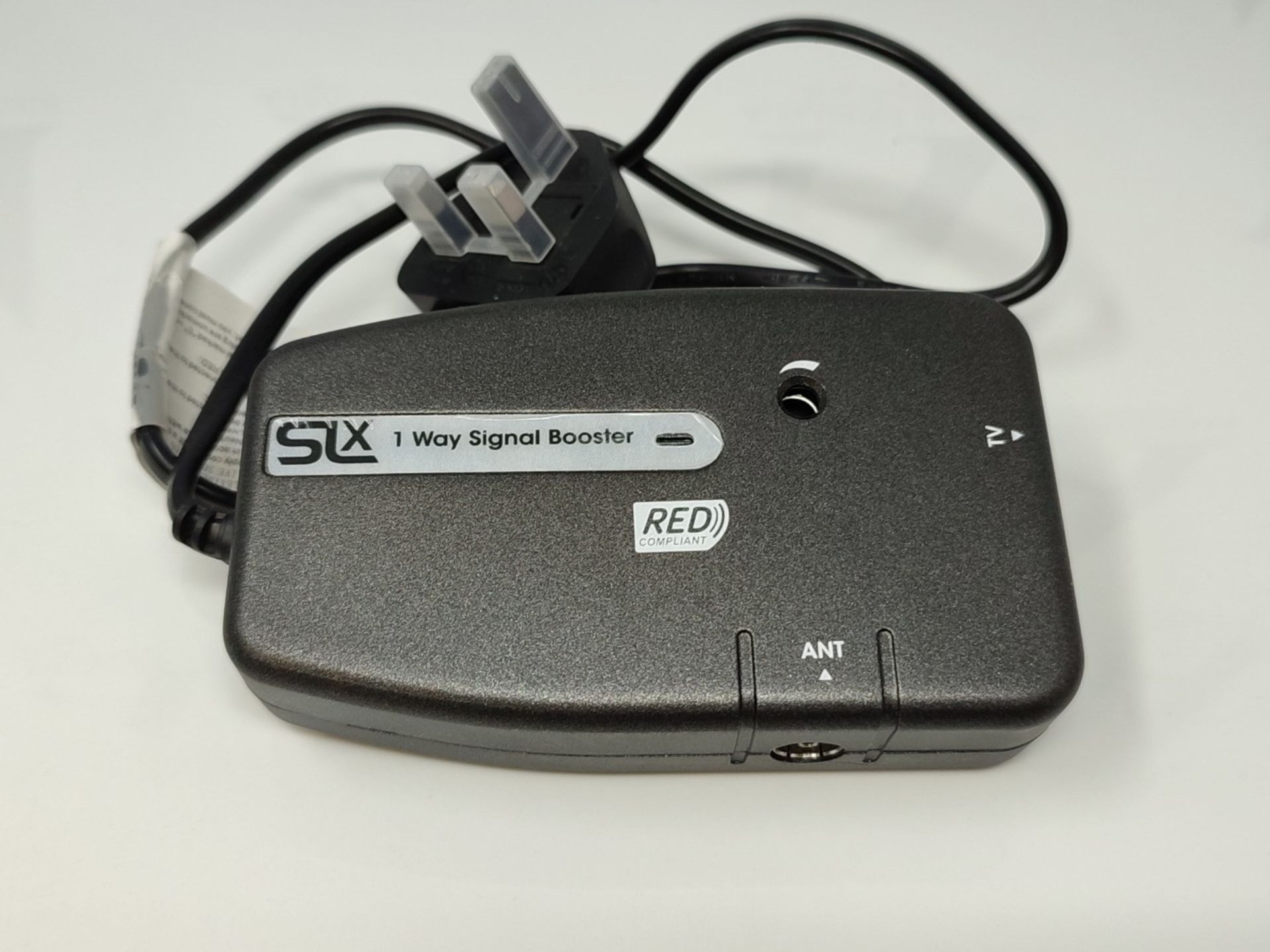 SLx TV Signal Booster Aerial Amplifier, 1Way Signal Distribution Amplifier with Coax C - Image 2 of 2
