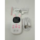 16GB Music MP3 Player for Kids, Cute Bunny Kids Music MP3 Player with Bluetooth, MP3 &