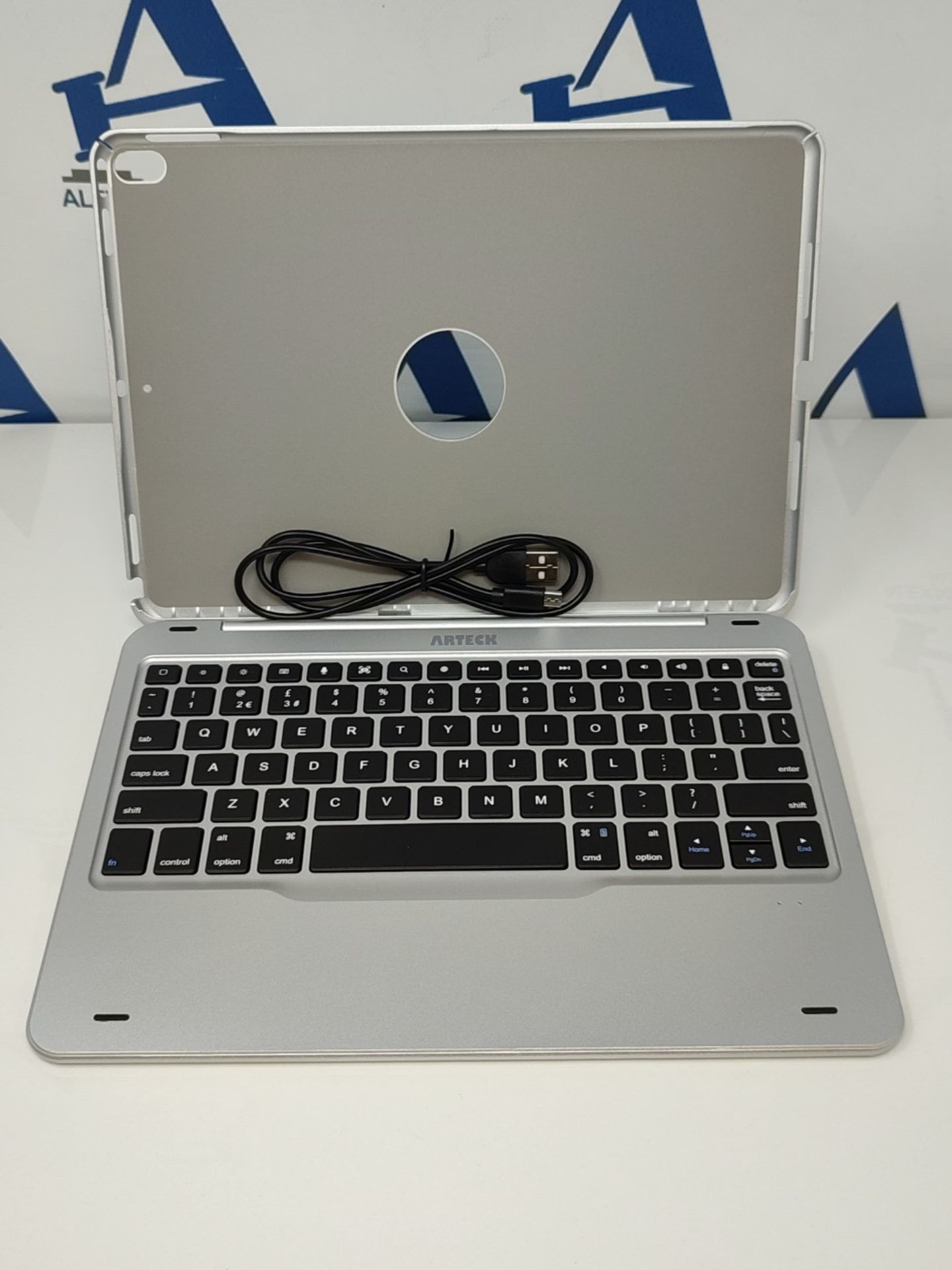 Arteck iPad Air 10.5 Keyboard, Ultra-Thin Bluetooth Keyboard with Folio Full Protectio
