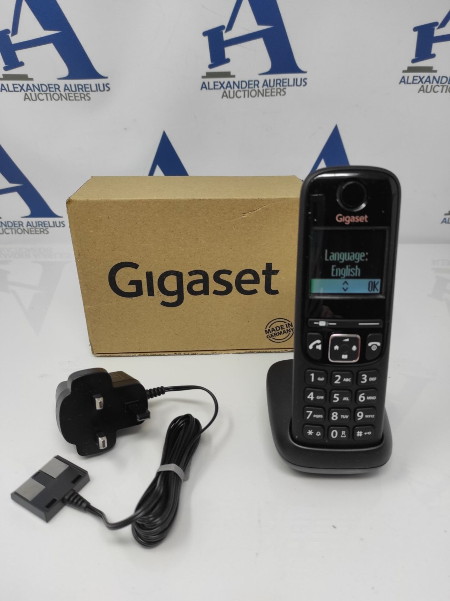 Gigaset ALLROUNDER 2,0 HX - Cordless phone for use with a DECT base station large, hig