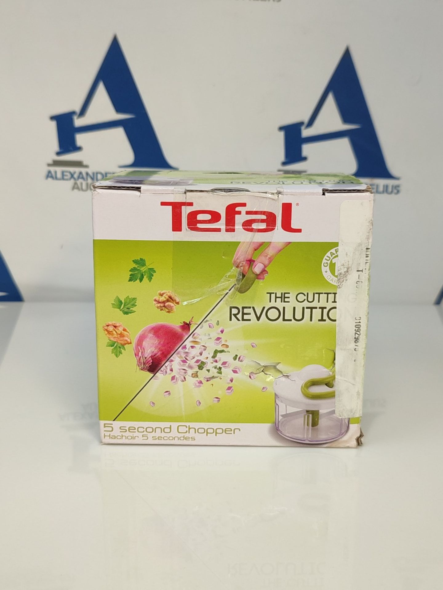 [CRACKED] Tefal K1330404 Manual Food Chopper and Mixer with Stainless Steel Blades for - Image 2 of 3