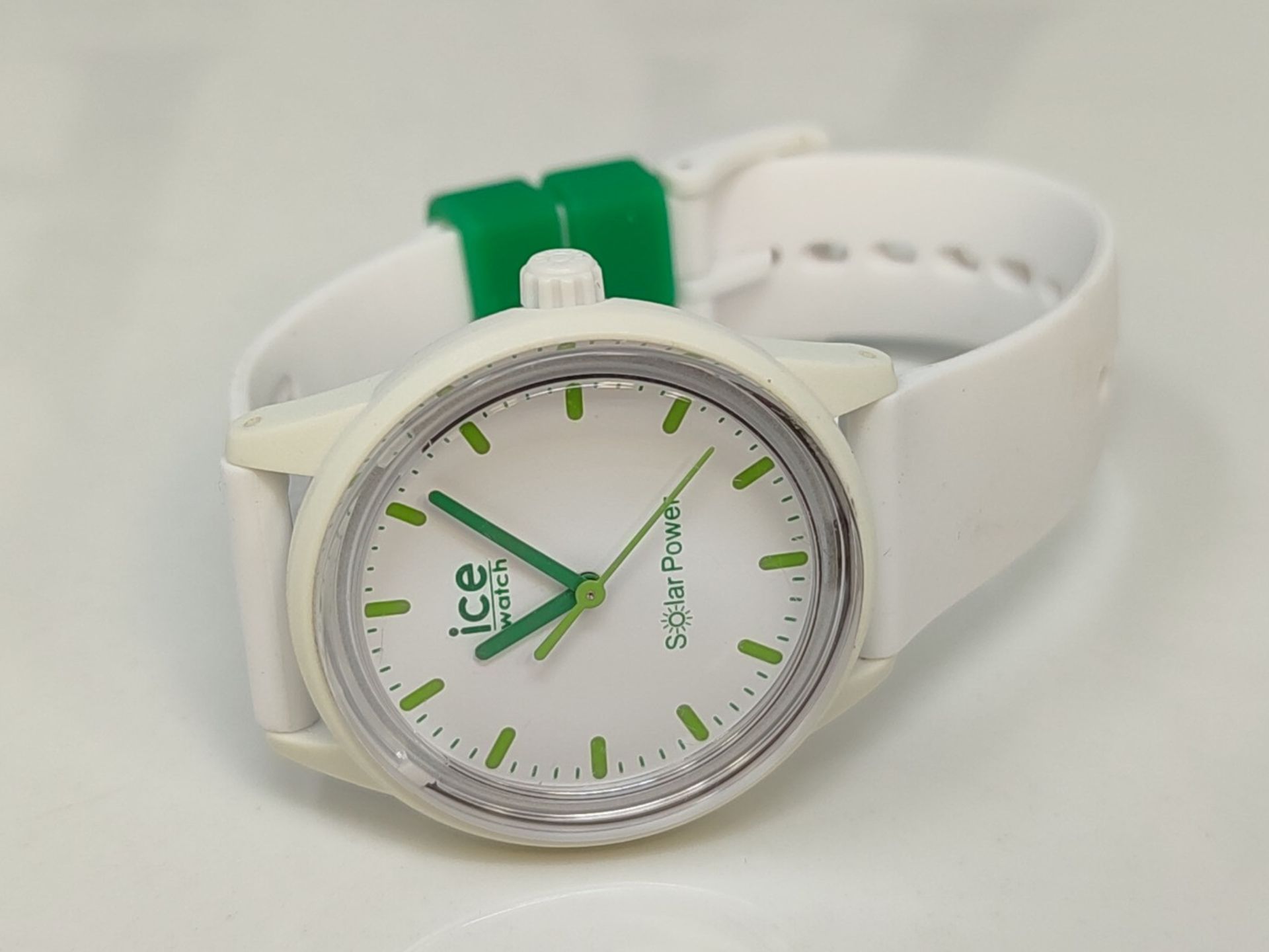 RRP £61.00 ICE-WATCH - Ice Solar Power Nature - White Watch for Women with Silicone Strap - 01847 - Image 2 of 3