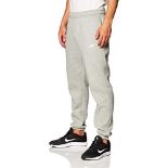 Nike Men's X Tracksuit Pants, Dk Grey Heather/Matte Silver/White, L EU