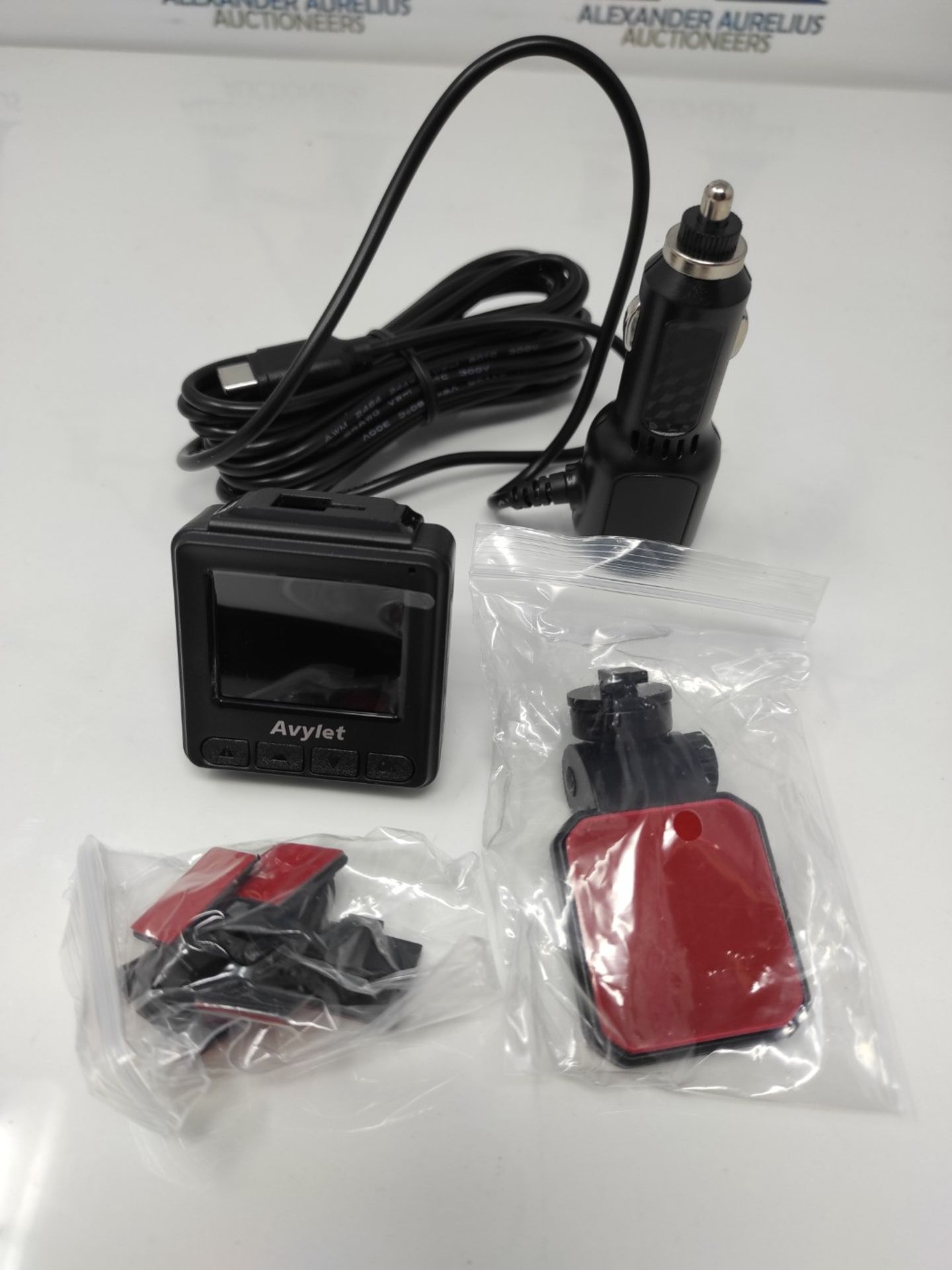 Dashcam Auto WiFi 2K, Mini Front Car Camera Supports External GPS Module, APP, IPS Scr - Image 2 of 2