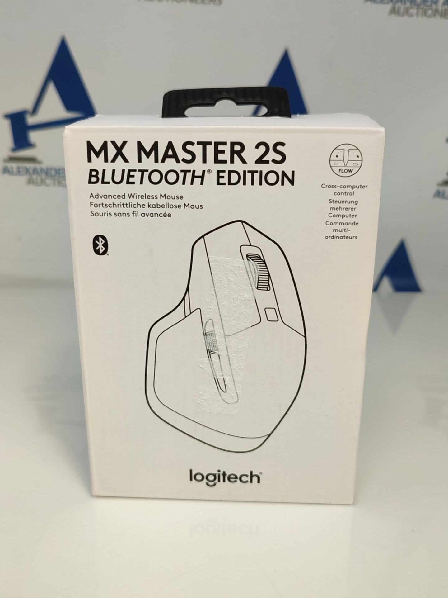 RRP £89.00 Logitech MX Master 2S Bluetooth Edition wireless mouse, multiple surfaces, super fast - Image 2 of 3