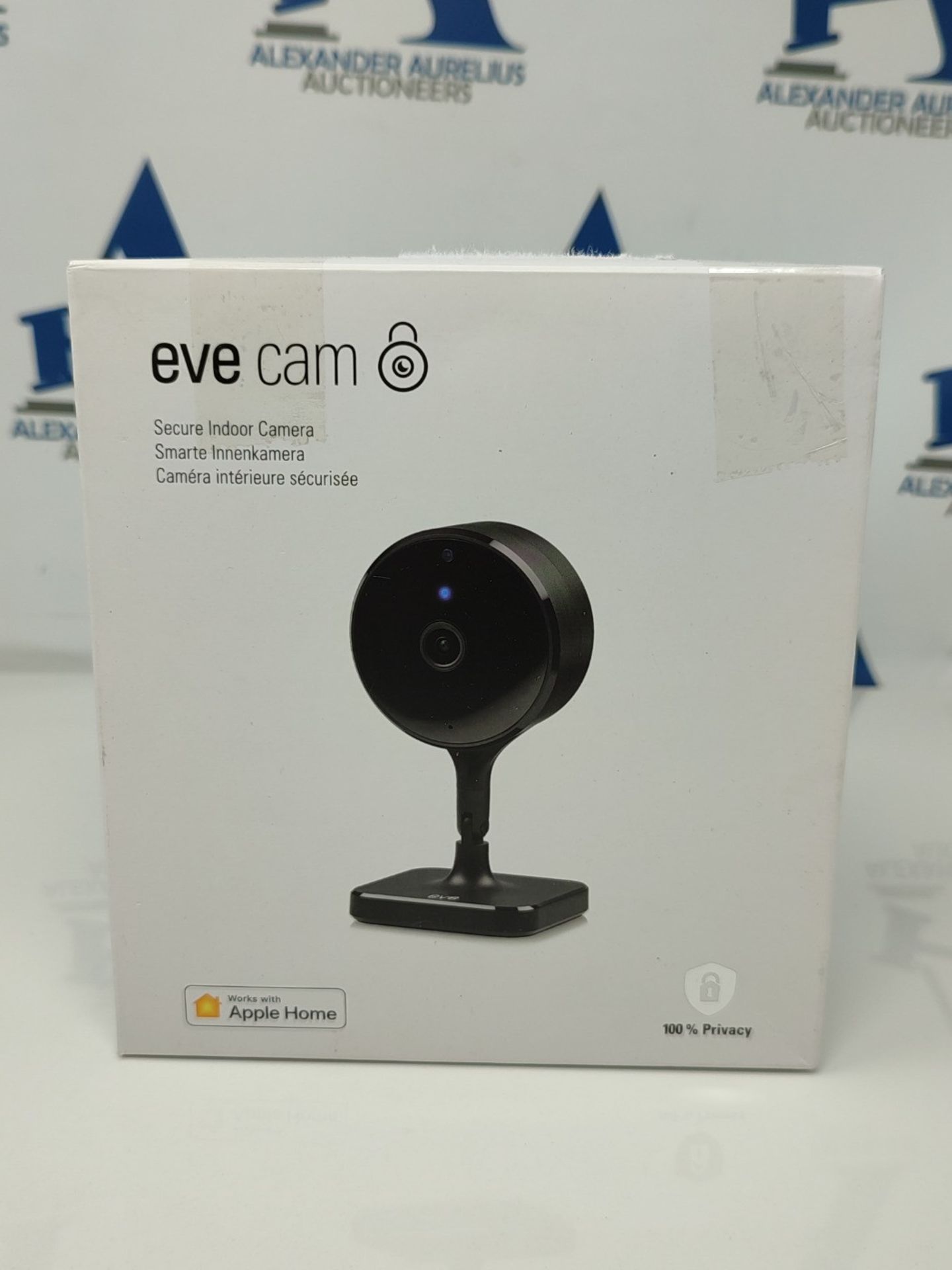 RRP £144.00 Eve Cam - Smart indoor camera, 1080p resolution, WiFi, 100% privacy, HomeKit Secure Vi - Image 2 of 3