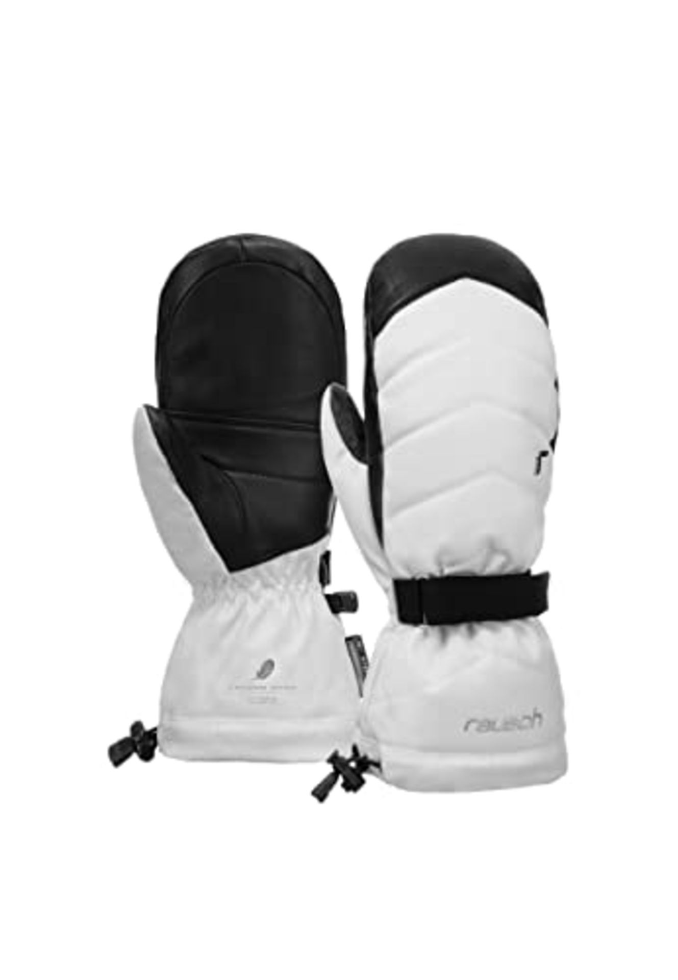 RRP £62.00 Nadia R-TEX® XT mittens with wrist strap and insulation made of down and a waterproof