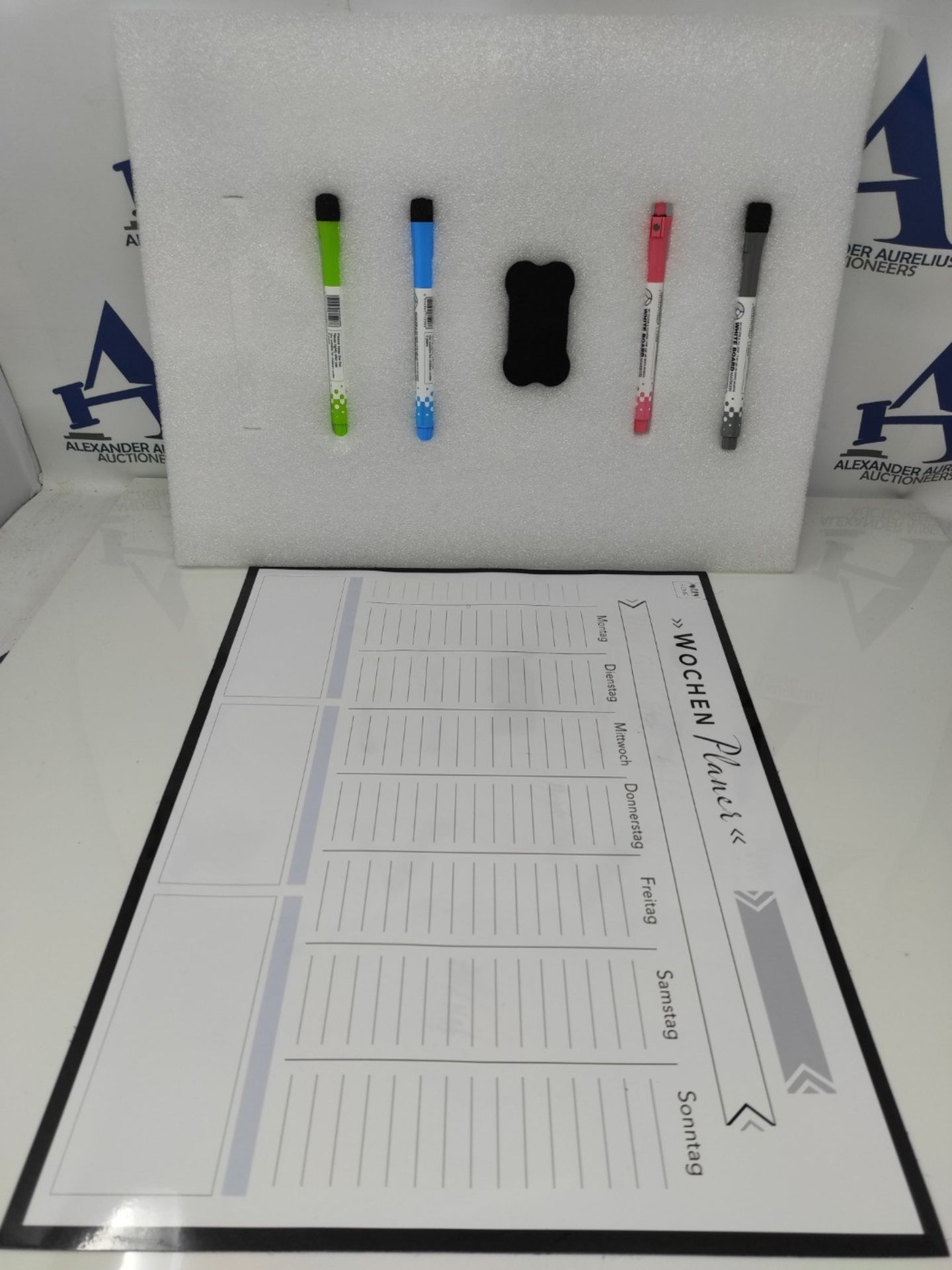 Rosenfeld - Magnetic Weekly Planner - Whiteboard for the Fridge - Erasable Magnetic Bo - Image 2 of 2