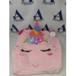 GAGAKU Stuffed Animal Bean Bag Storage Cover Unicorn 200L, XXL Toy Storage Bag for Kid