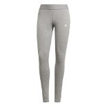 adidas 3 Stripes Leggings, Medium Grey Heather/White, Size Small