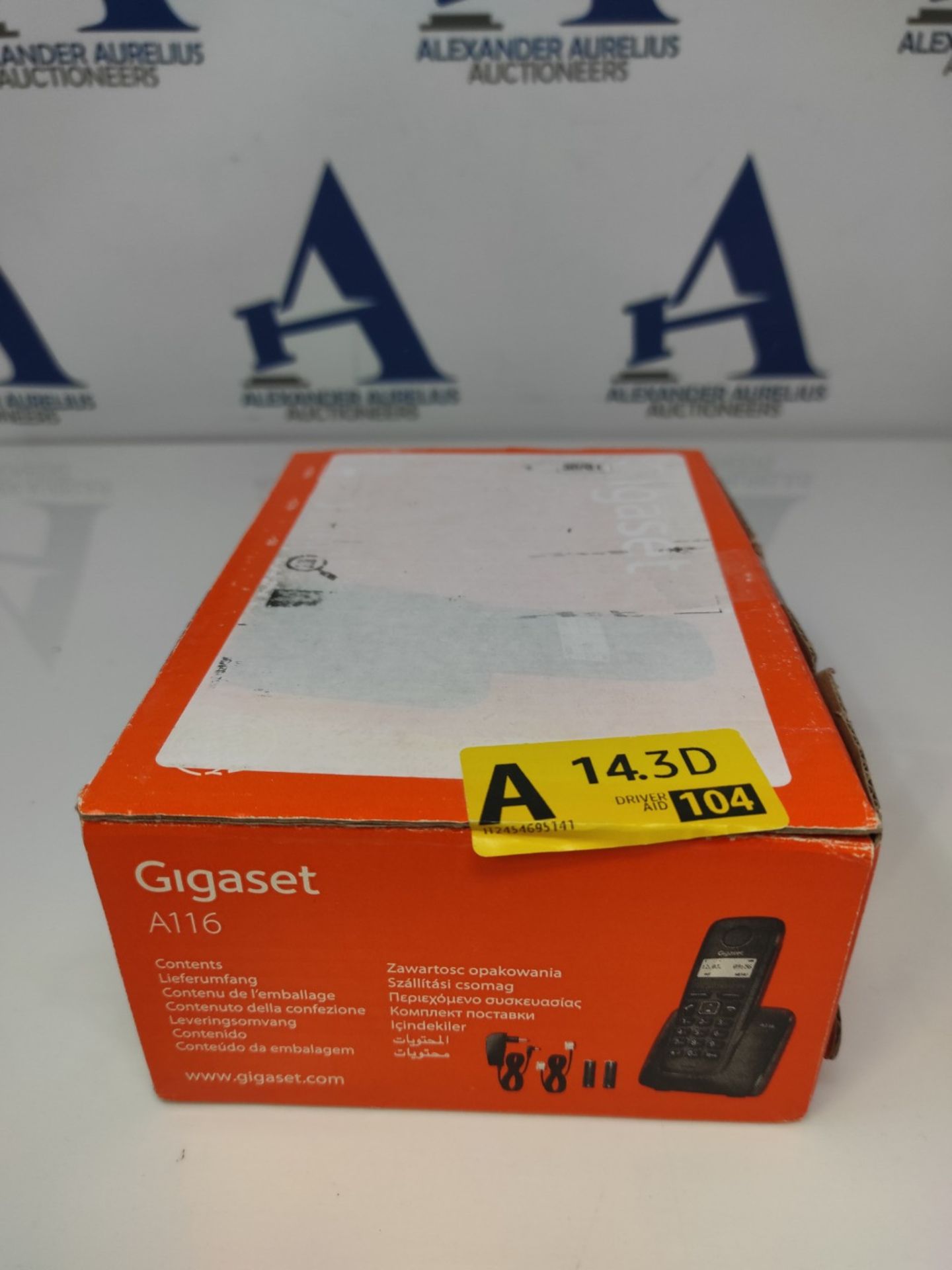 Gigaset A116 cordless telephone simple with Made in Germany quality - Eco function - B - Image 3 of 3