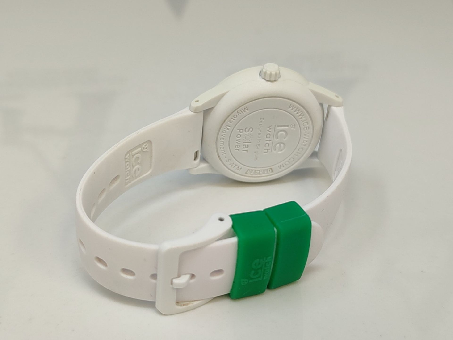 RRP £61.00 ICE-WATCH - Ice Solar Power Nature - White Watch for Women with Silicone Strap - 01847 - Image 3 of 3