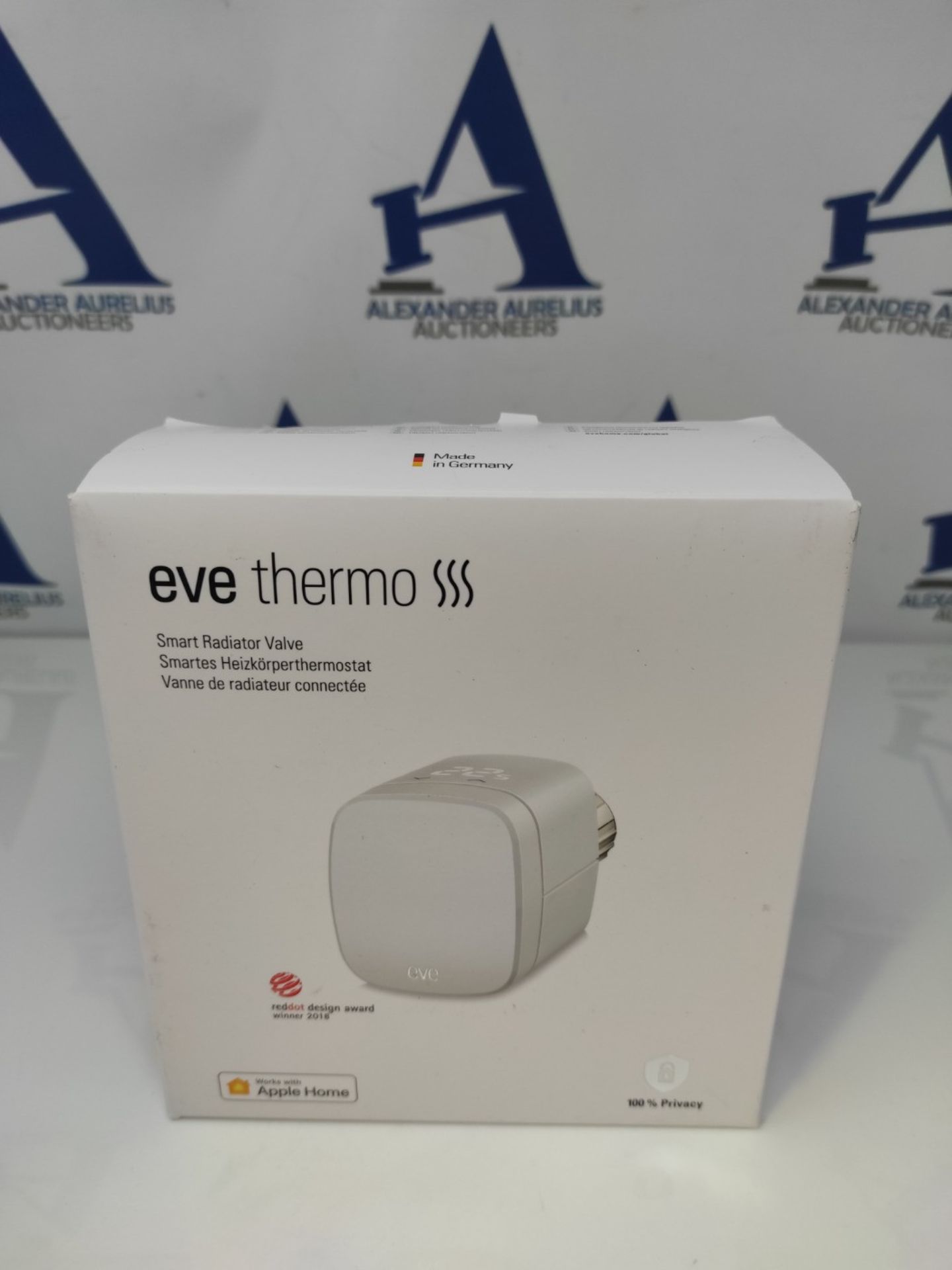 RRP £58.00 Eve Thermo - Intelligent Radiator Valve with LED Display, Automatic Temperature Contro - Bild 2 aus 3