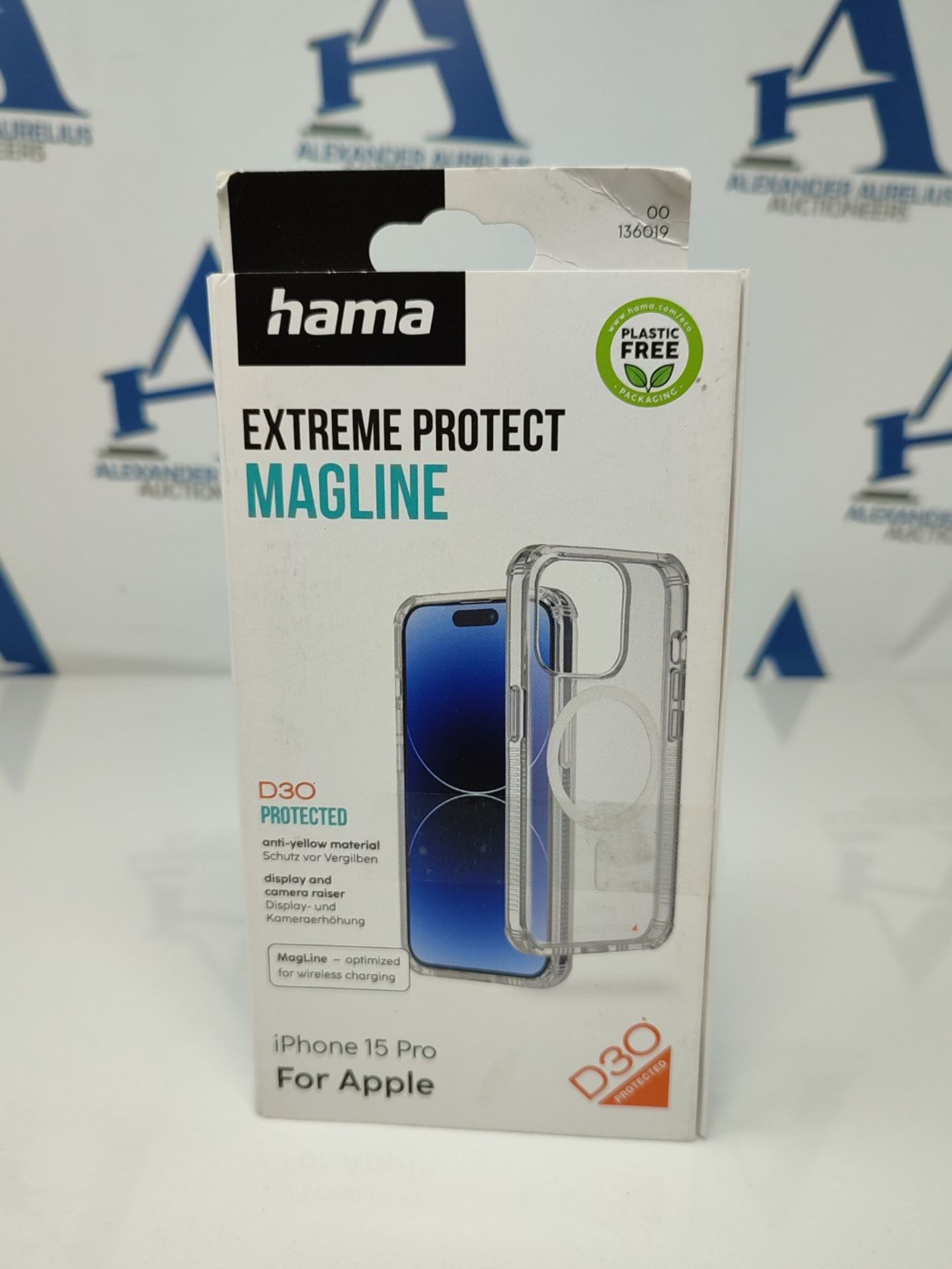 Hama Phone Case "Extreme Protect" for iPhone 15 Pro and MagSafe (D3O bumper, shockproo - Image 2 of 3