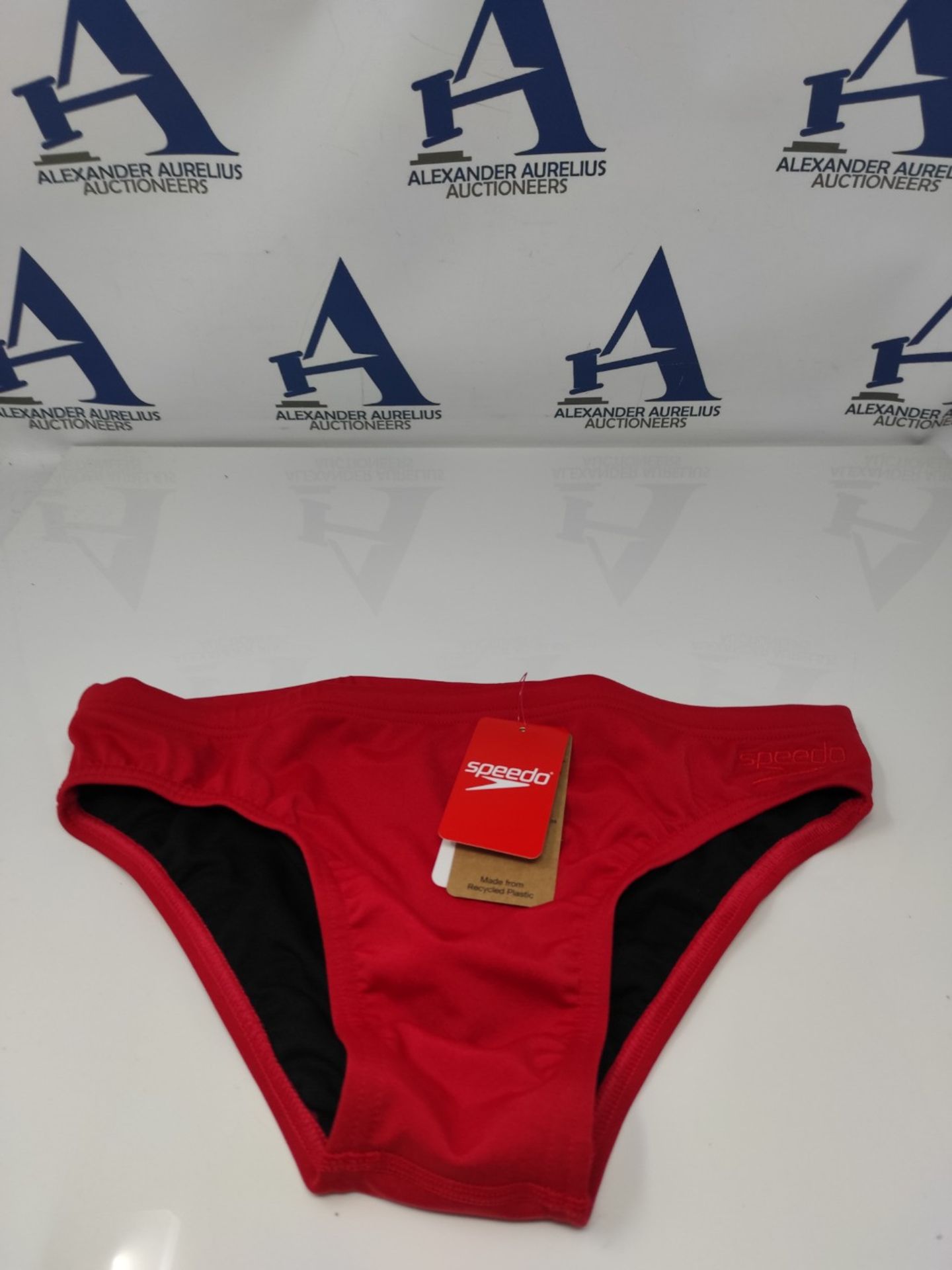Speedo Men's Essential Endurance+ 7cm Swim Trunks, Red, 32 (DE 4)