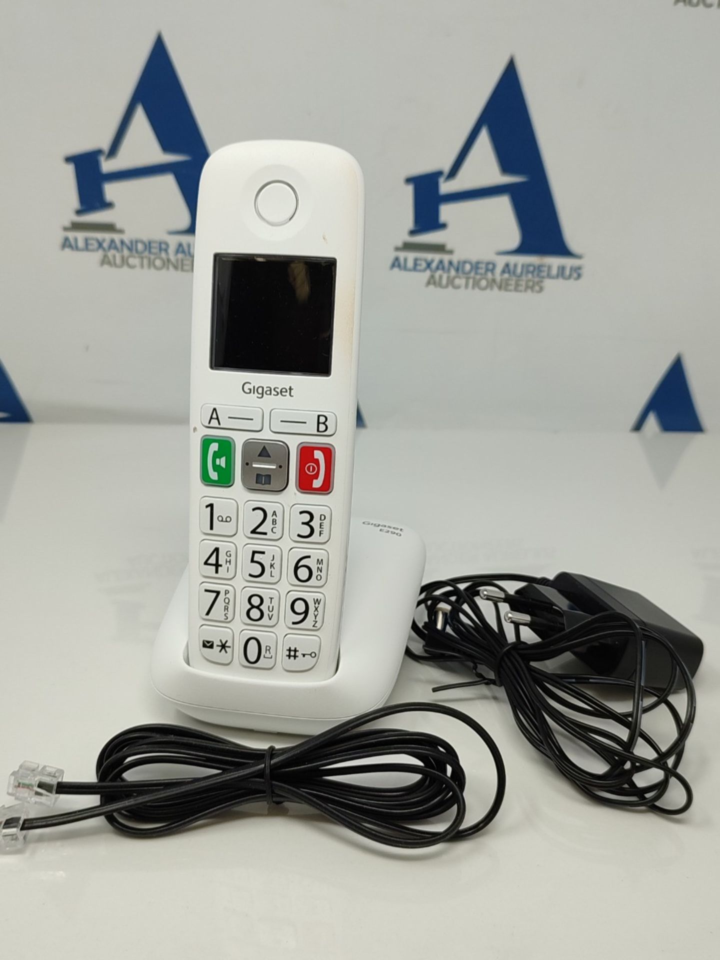 Gigaset E290 - Cordless phone for seniors with large keys, direct access keys for impo - Image 2 of 2