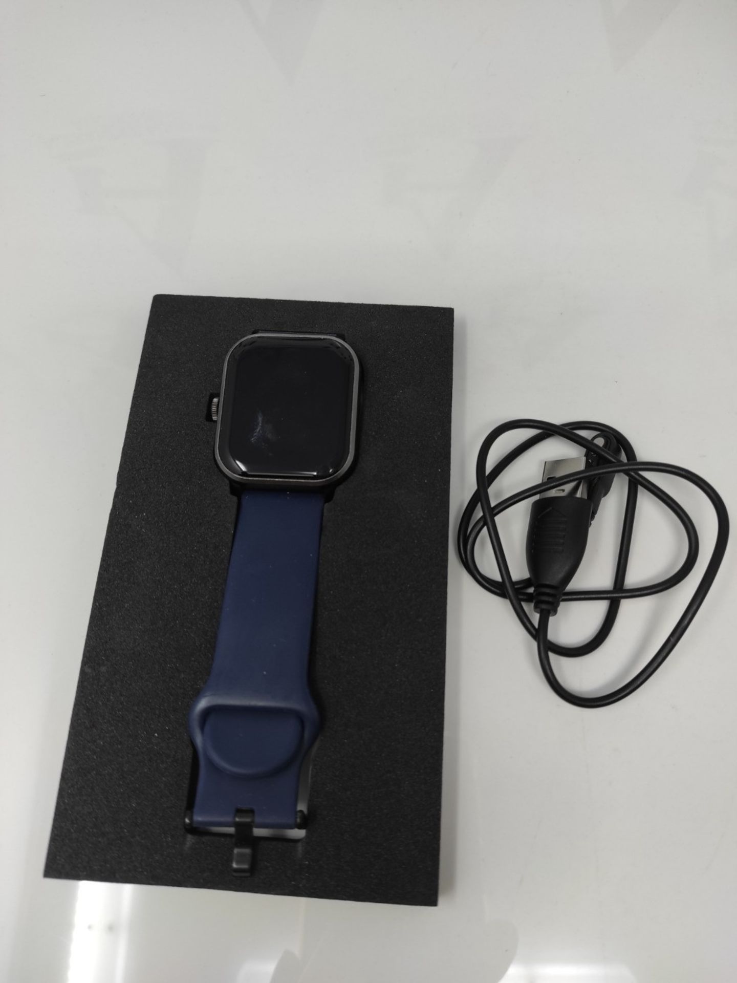 RRP £69.00 Ice-Watch - ICE smart Black navy - Black smartwatch for Men/Unisex with silicone strap - Image 3 of 3