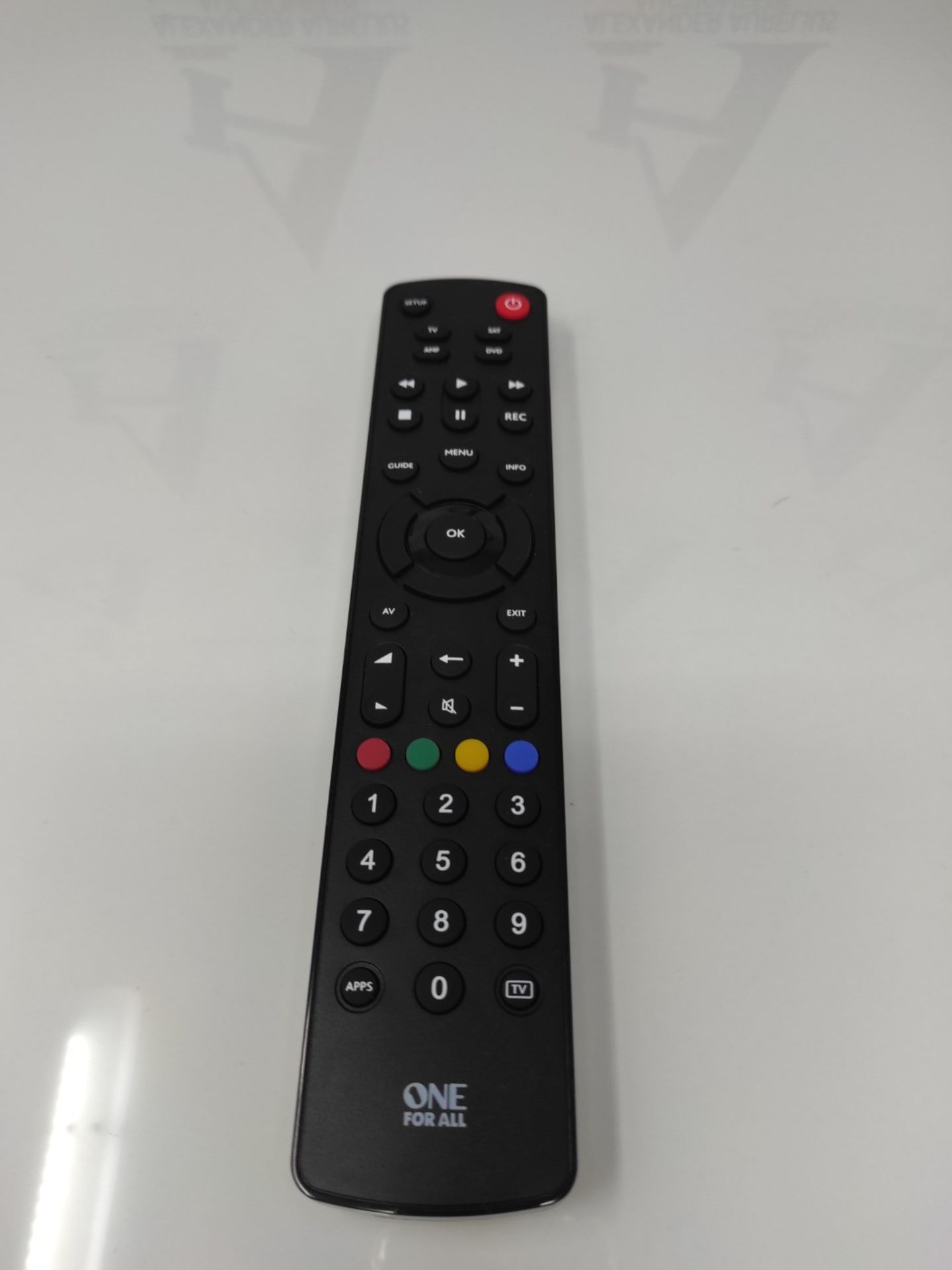 One For All Contour 4 Universal Remote Control TV - Controls 4 devices - TV / Smart TV - Image 3 of 3