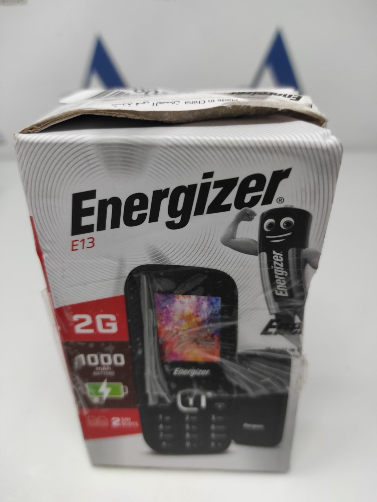 Energizer - Mobile E13-2G - Dual Sim Mobile Phone - Black - Mini SIM - Torch - Image 2 of 3