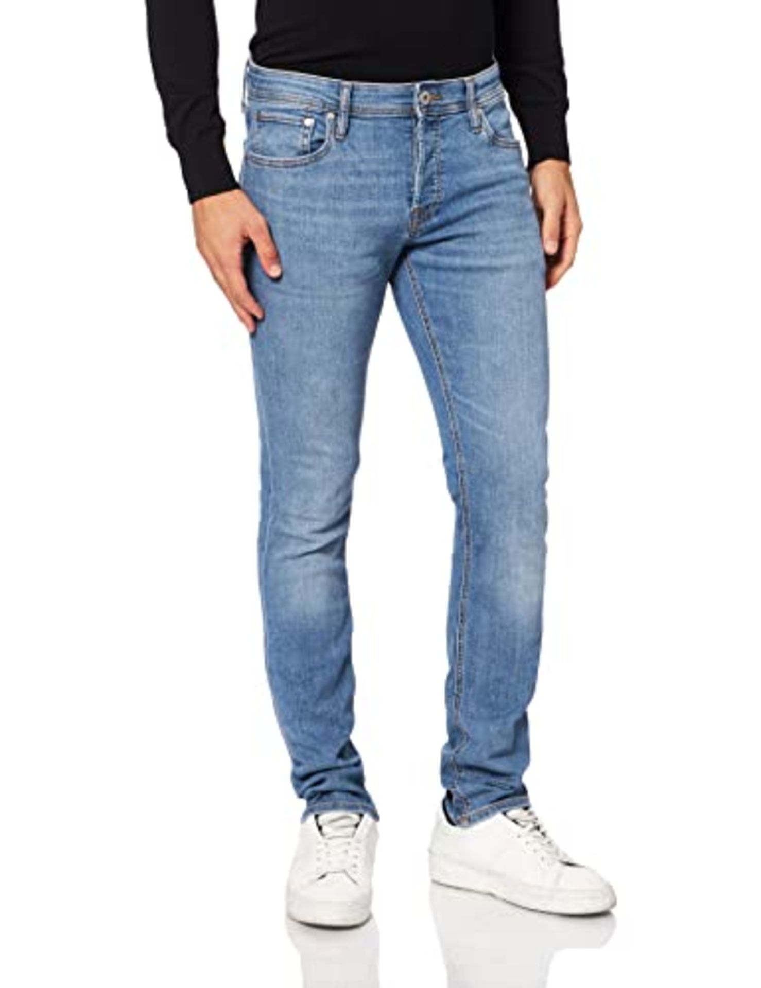 JACK & JONES Jjiglenn Jjoriginal Am 815 Noos, Jeans, Blue Denim, 34W / 32L