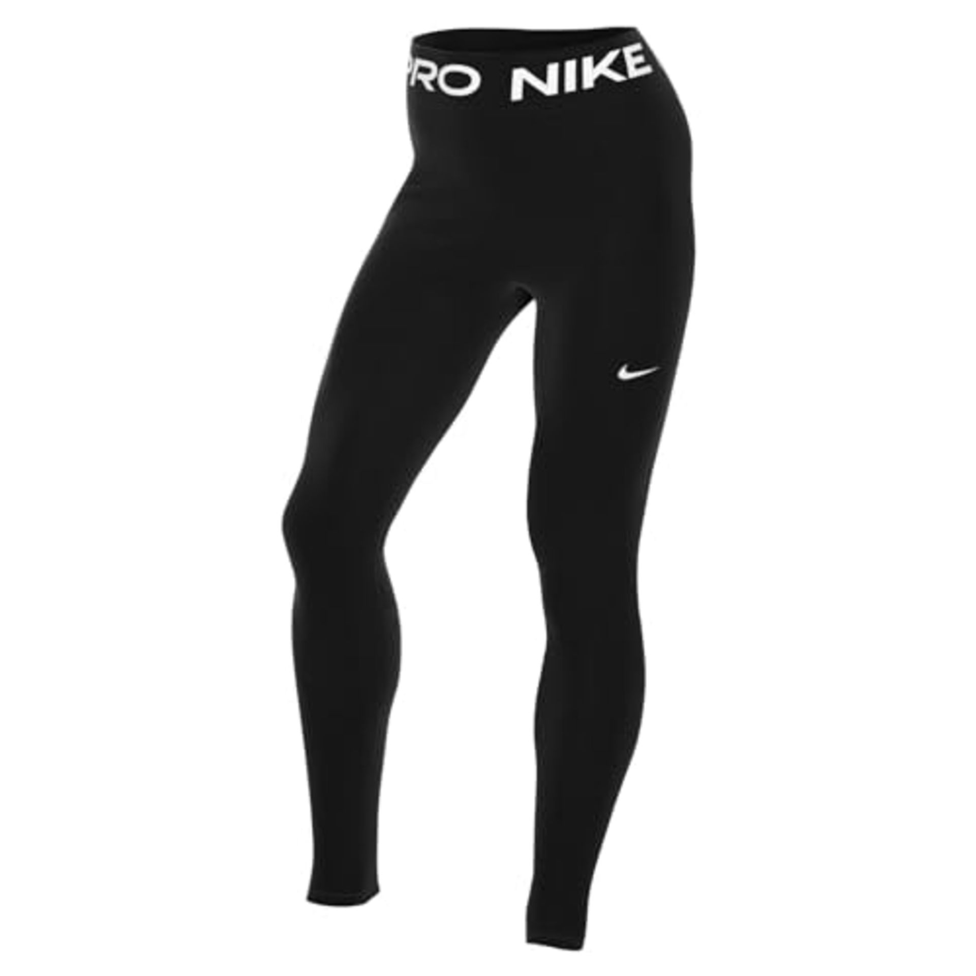 Nike Women's W Np 365 Tights, Black/White, M EU