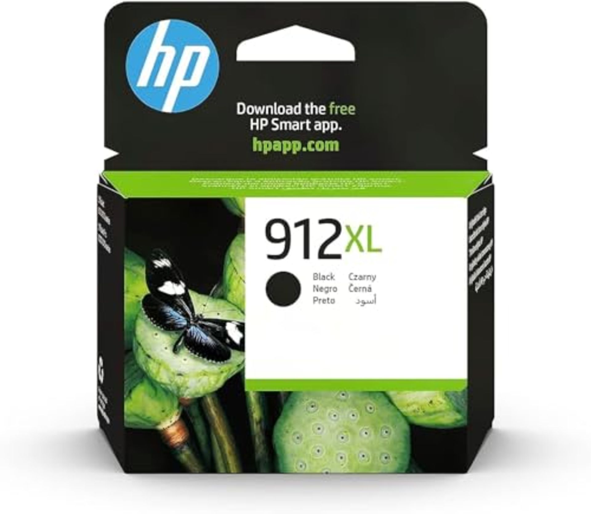 HP 3YL84AE 912XL High Yield Original Ink Cartridge, Black, Single Pack