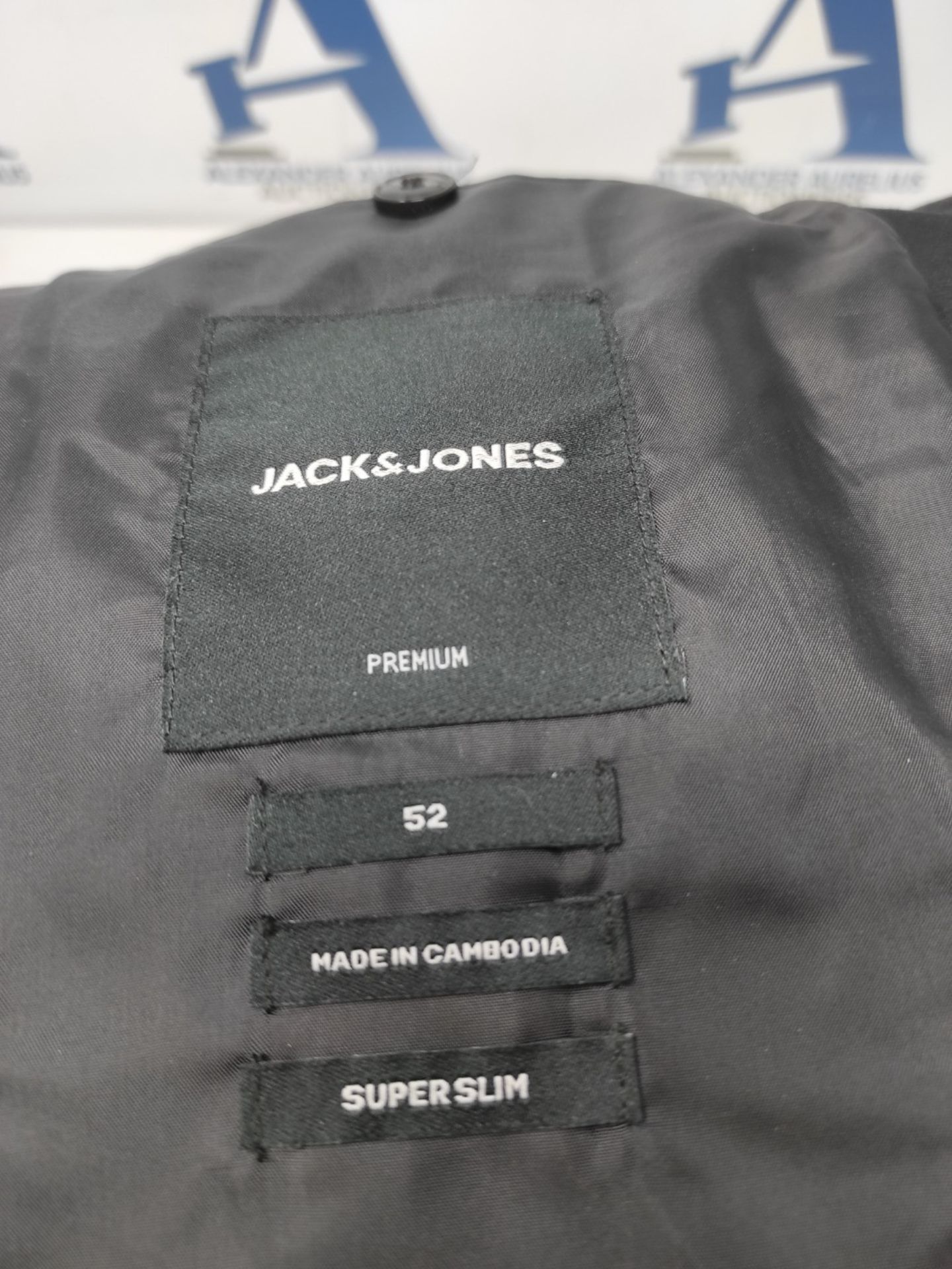 Jack & Jones Men Jprfranco Blazer Noos Business Jacket, Black, 52 EU - Image 3 of 3
