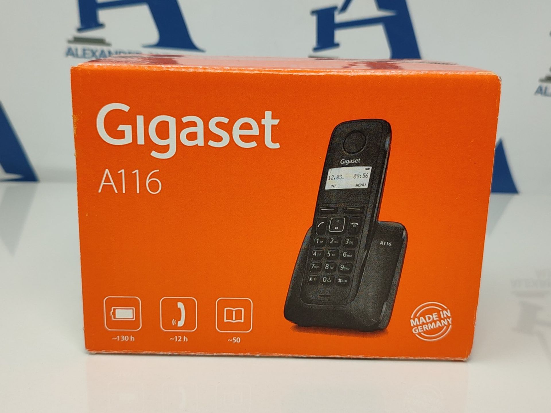Gigaset A116 cordless telephone simple with Made in Germany quality - Eco function - B - Image 2 of 3