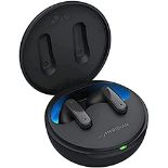 RRP £94.00 LG Tone-FP9 Bluetooth headphones, wireless, in-ear, sound, black, Bluetooth 5.2, wirel