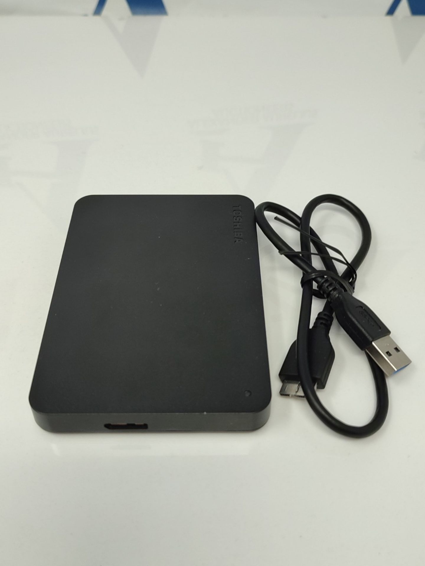 RRP £67.00 Toshiba 2TB Canvio Basics Portable External Hard Drive, USB 3.2. Gen 1, Black (HDTB420 - Image 2 of 3