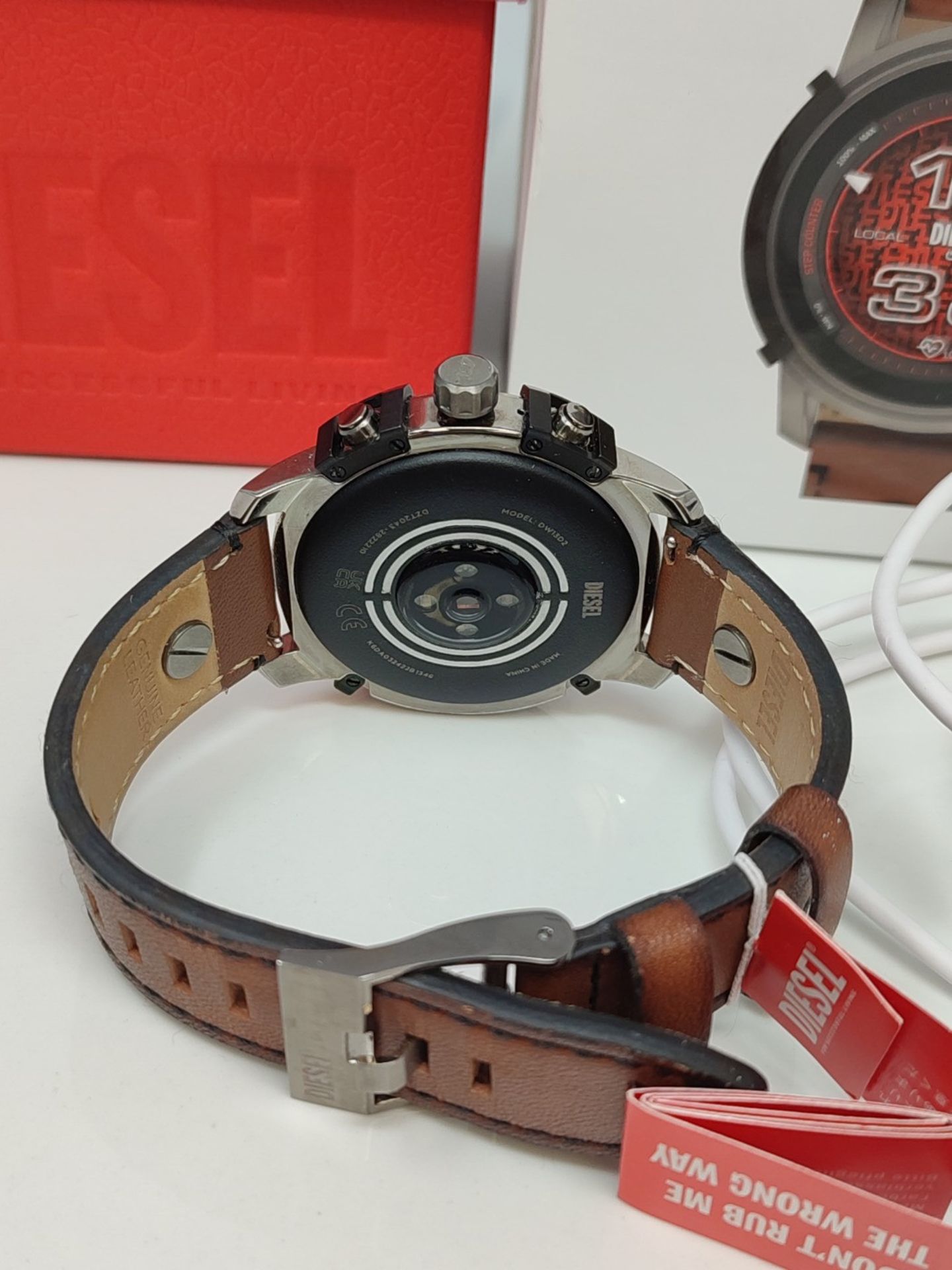 RRP £329.00 Diesel smartwacth for Men Gen 6 Touchscreen Smartwatch with Speaker, Heart Rate, NFC, - Image 2 of 2