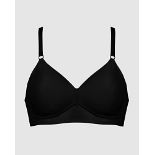 Naturana Women's 5232 Bra, Black, 80C