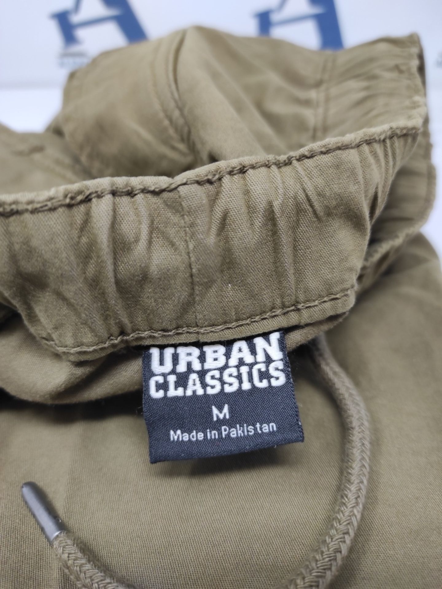 Urban Classics Women's High Waist Cargo Jogging Pants, summer olive, M - Image 3 of 3