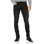 ONLY & SONS Men's Onsloom Black Jog 7451 Pk Noos Slim Jeans, Black, 34W / 34L EU